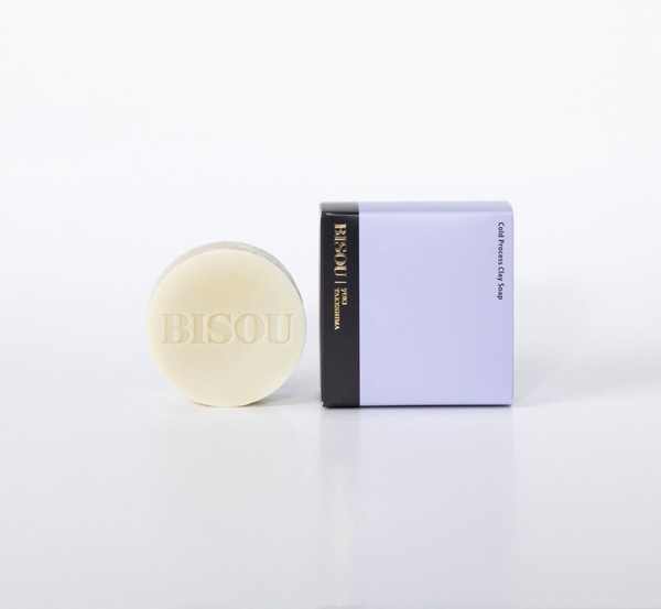新作【BISOU】コールドプロセスクレイソープ / 80g 天然由来成分100 新作【BISOU】コールドプロセスクレイソープ / 80g 天然由来成分100